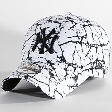  New Era - Casquette Enfant 9Forty Marble New York Yankees Blanc