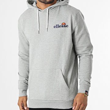  Ellesse - Sweat Capuche Primero Gris Chiné