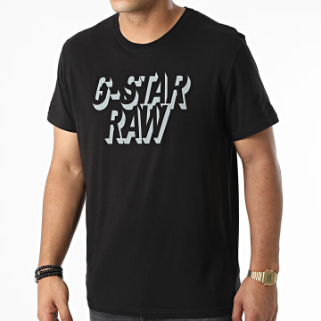  G-Star - Tee Shirt Retro Shadow D22210-C506 Noir