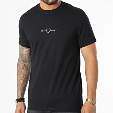  Fred Perry - Tee Shirt M4580 Noir