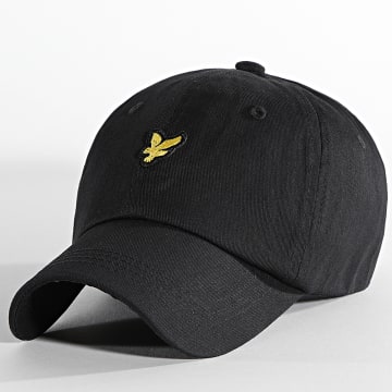 Casquette De Baseball Lyle & Scott - Noir, Taille Unique Homme, Sangle Réglable, Visière Incurvée, Logo Brodé