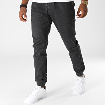  Reell Jeans - Jogger Pant Reflex Rib Gris Anthracite Chiné