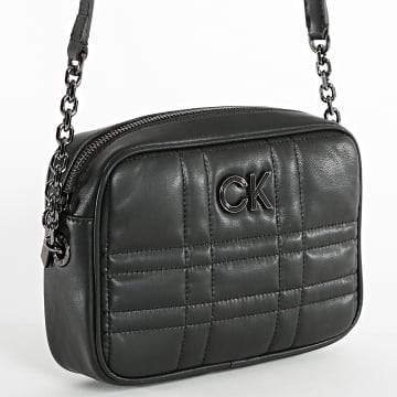  Calvin Klein - Sac A Main Femme Re-Lock Quilt 9859 Noir