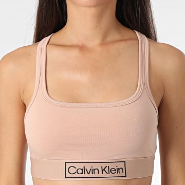 Calvin Klein - Sujetador sin forro para mujer QF6768E Beige