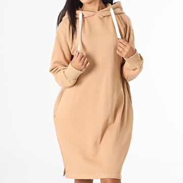  Girls Outfit - Robe Sweat Capuche Femme Rock Camel
