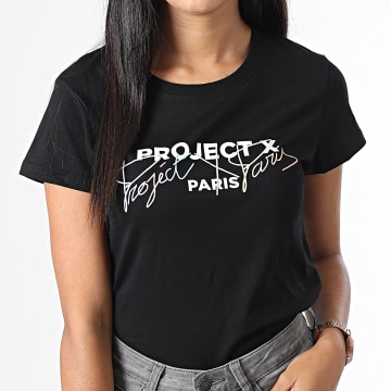  Project X Paris - Tee Shirt Femme F221119 Noir