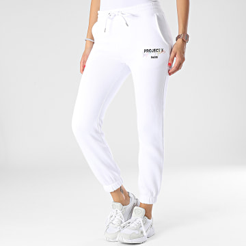  Project X Paris - Pantalon Jogging Femme F224128 Blanc