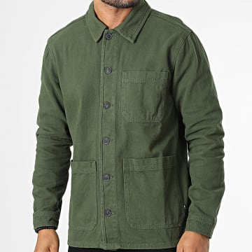 Solid - Camicia over verde Vand
