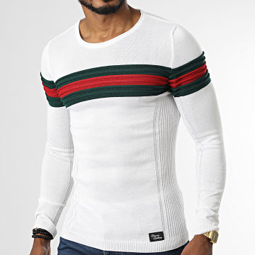  Paname Brothers - Pull PNM-213 Blanc