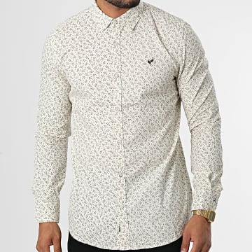  Kaporal - Chemise Manches Longues Floral Tell Beige