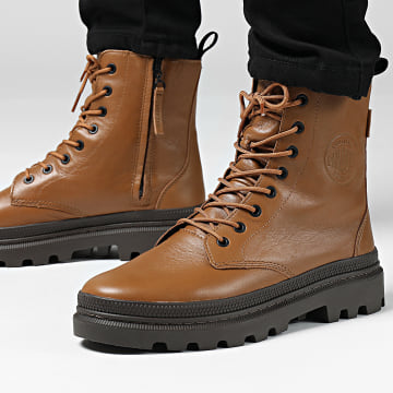  Palladium - Boots Pallatrooper Off Leather 77972 Dear Brown