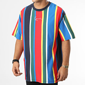  Karl Kani - Tee Shirt Oversize Large A Rayures Small Signature Stripe 6037273 Multicolor