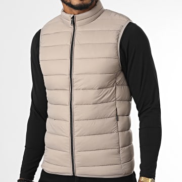  Kymaxx - Doudoune Sans Manches 148 Taupe