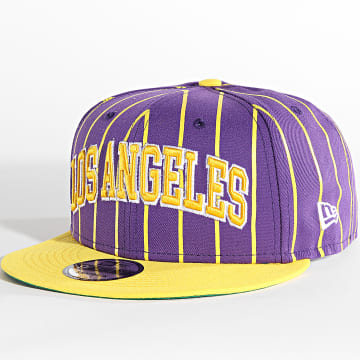  New Era - Casquette Snapback 9Fifty City Arch Los Angeles Lakers Violet