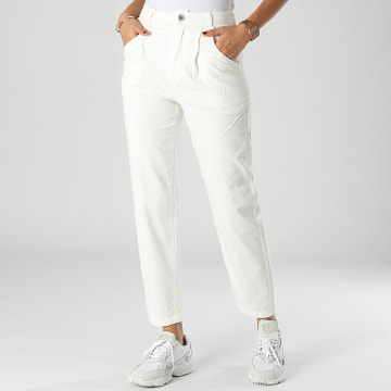  Girls Outfit - Jean Mom Femme 3397 Blanc