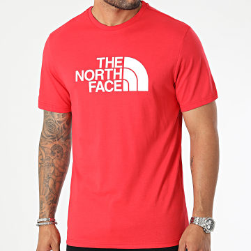  The North Face - Tee Shirt Easy A2TX3 Rouge