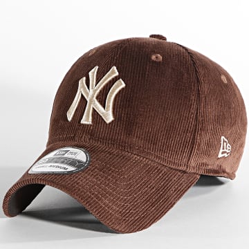  New Era - Casquette Fitted 39Thirty Corduroy New York Yankees Marron