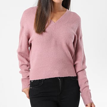  Only - Pull Crop Femme Moss Rose