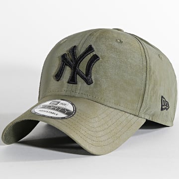  New Era - Casquette 9Forty Texture New York Yankees Vert Kaki