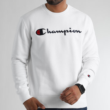  Champion - Sweat Crewneck 217859 Blanc
