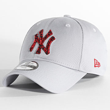  New Era - Casquette Enfant 9Forty Marble Infill New York Yankees Gris