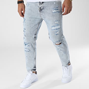 2Y Premium - Jean Relaxed Fit B7296 Bleu Wash