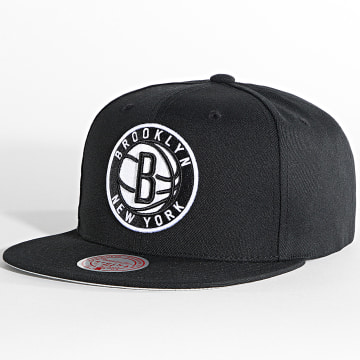  Mitchell and Ness - Casquette Snapback Core Basic Brooklyn Nets Noir