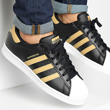 Adidas Originals Sneakers Superstar HP5498 Core Black Magic Beige Cloud White Ryses