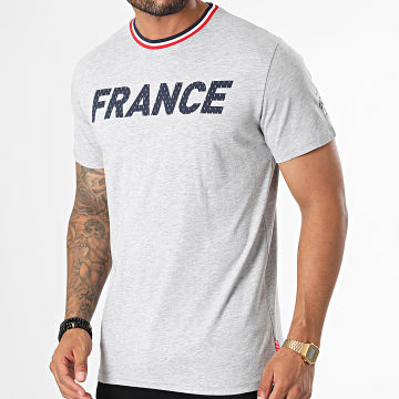FFF - Camiseta gris jaspeada