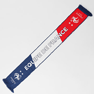 Écharpe Supporter France FFF 2 étoiles, Bleu Blanc Rouge, Officielle