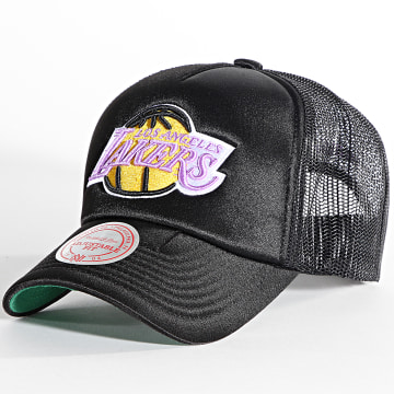  Mitchell and Ness - Casquette Trucker NBA Basic Los Angeles Lakers Noir