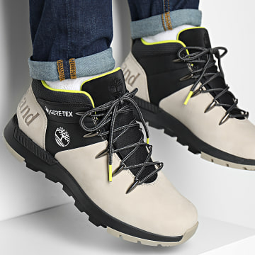  Timberland - Chaussures De Randonnée Chukka Sprint Trekker A2QY3 Taupe Nubuck Black