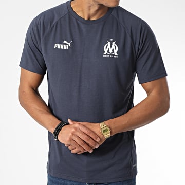  Puma - Tee Shirt OM Casuals 767298 Bleu Marine