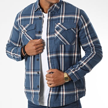  Tokyo Laundry - Surchemise A Carreaux Hesperus Bleu Marine