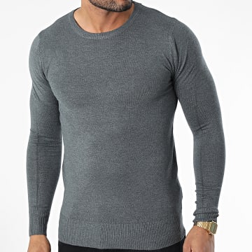  Classic Series - Pull J661 Gris Anthracite Chiné