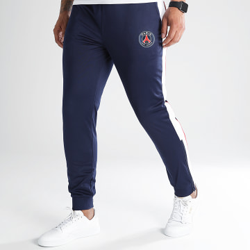 PSG - Pantalón de chándal con banda azul marino