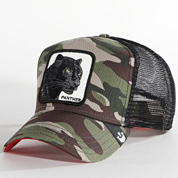 Goorin Bros - Casquette Trucker The Panther Vert Kaki Camouflage Noir ...