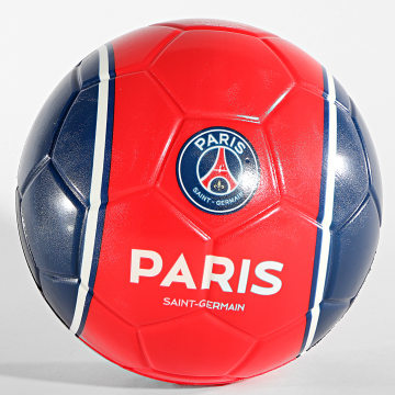  PSG - Ballon De Foot Logo P14483 Bleu Marine Rouge