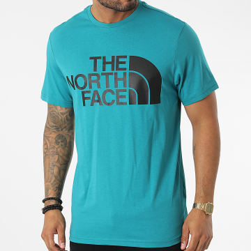  The North Face - Tee Shirt Standard Turquoise