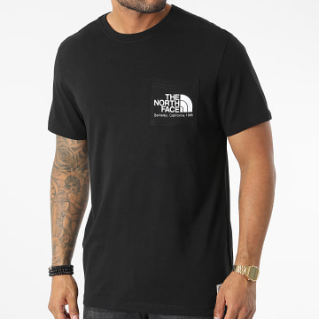  The North Face - Tee Shirt Poche Cali Noir