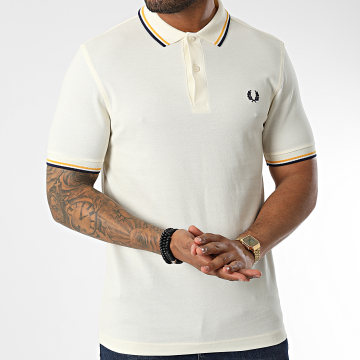  Fred Perry - Polo Manches Courtes M3600 Beige