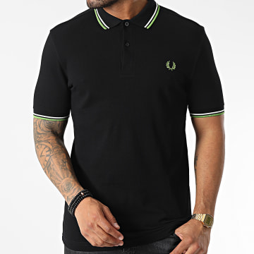  Fred Perry - Polo Manches Courtes M3600 Noir