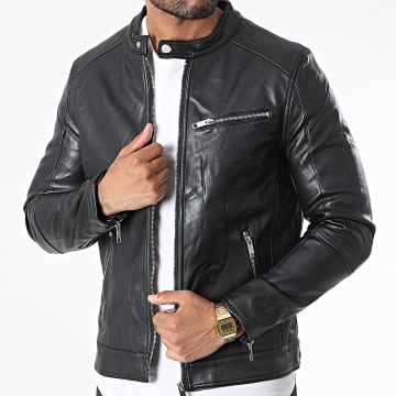  Frilivin - Veste Biker Noir