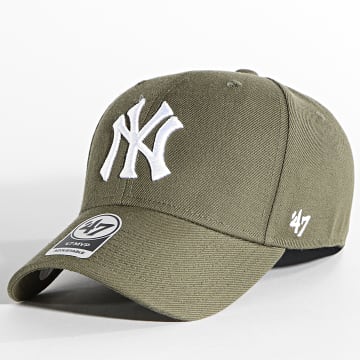 '47 Brand - Casquette Snapback MVP New York Yankees Vert Kaki