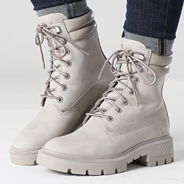  Timberland - Boots Femme Cortina Valley 6 Inch Waterproof A5NAQ Taupe Nubuck