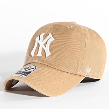  '47 Brand - Casquette '47 Clean Up New York Yankees Marron