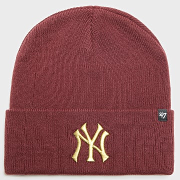  '47 Brand - Bonnet New York Yankees Bordeaux Doré