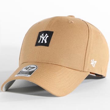  '47 Brand - Casquette Snapback New York Yankees Compact Camel