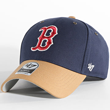  '47 Brand - Casquette MLB Boston Red Sox Campus Bleu Marine Camel