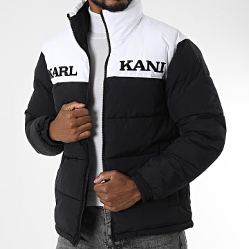  Karl Kani - Doudoune Retro Block 6076820 Noir Blanc
